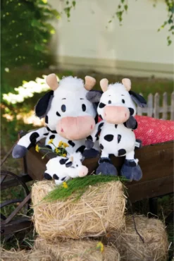 NICI Spielwaren Kuh Cowluna GREEN, Schlenker, 22 Cm (47782) Kuscheltiere Teddies & Plüschfiguren 47782,Kuscheltier,Plüschtier,Bauernhof,Kuh,Cowluna,Farm Friends -Nici 287a59480fa0b8161bbdcc38aff8ada7