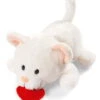 Nici 32378 Mini Filou Katze Weiß Mit Movingchip / Zum Aufziehen Ca 10cm Plüsch -Nici 32378 1735x2048
