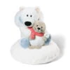Nici 34725 Eisbär & Robbe Auf Kissen (15cm/10cm) Plüsch Kuscheltier White World -Nici 34725 2048x1979
