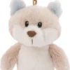 Nici 47280 Schlüsselanhänger Schneefuchs Nordin 10cm Plüsch Winter Discovery