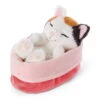 Nici 48085 Sleeping Kitties Schlafende Katze Im Körbchen 12cm Plüsch Glückskatze