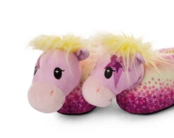 Nici 47850 Hausschuhe Pony Stars Pferd Candydust Figürlich Gr. 34-37 (M) GREEN -Nici 47850 03 ZA Frei 2048x1627