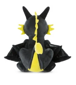 Nici 47993 Drache Dragor Schwarz-gelb 20cm Stehend Plüsch Kuscheltier Dragonia -Nici 47993 03 ZA Frei 1832x2048