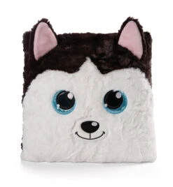 Nici 48589 Kissen GLUBSCHIS Husky Barkley 30x30cm Figürlich Plüsch