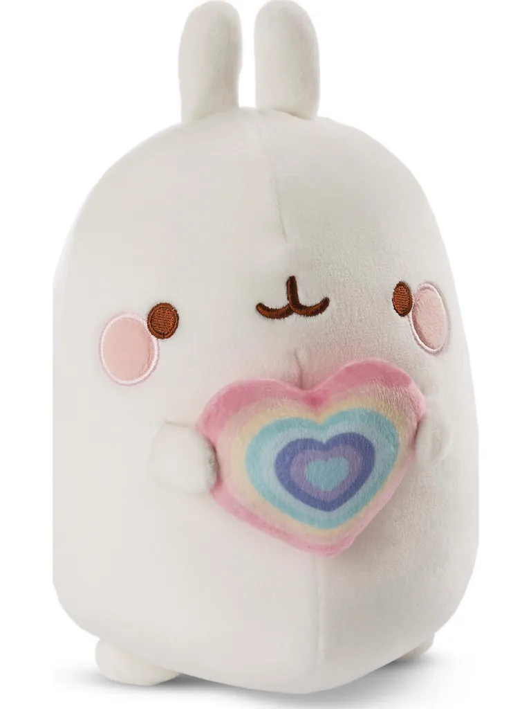 NICI Spielwaren Molang Mit Regenbogenherz, 12 Cm (48223) Kuscheltiere Teddies & Plüschfiguren 48223,NICI,Molang,Kuscheltier,Plüschtier,Stofftier,Hase,Herz 3 NICI Spielwaren Molang Mit Regenbogenherz, 12 Cm (48223) Kuscheltiere Teddies & Plüschfiguren 48223,NICI,Molang,Kuscheltier,Plüschtier,Stofftier,Hase,Herz