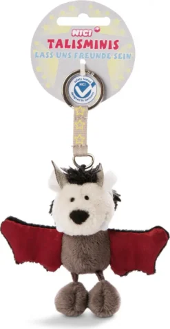 Nici 47550 Talisminis Schlüsselanhänger Fledermaus 7cm Lass Uns Freunde Sein