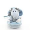 Nici 90351 Schlüsselanhänger Hellblauer Drache Im Ei 8cm Plüsch Taiwan Limited -Nici 90351 1