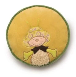 Nici 26989 Kissen Magic Meadows Elfen Feen Gelb / Orange Rund Plüsch