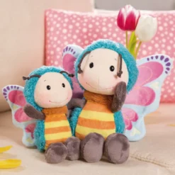 Nici 47939 Blauer Schmetterling 18cm Plüsch Kuscheltier Hello Spring Frühling -Nici fb66ad088c29c6bbf6bf61653cbb9845